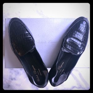 Robert Clergerie Fanin Collapsable Mules Size 9